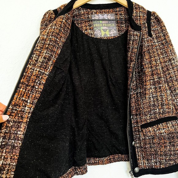Free People Tweed Jacket - Picture 7 of 14